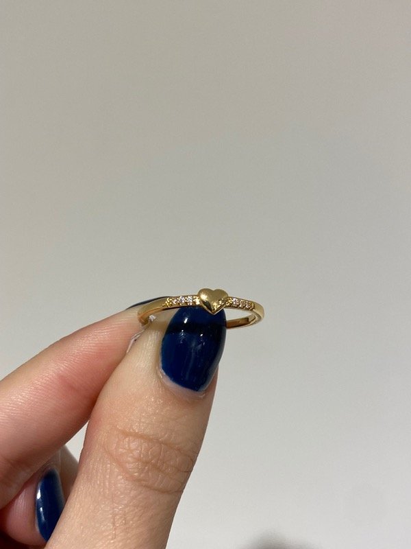 Producto - anillo mini corazon t.18