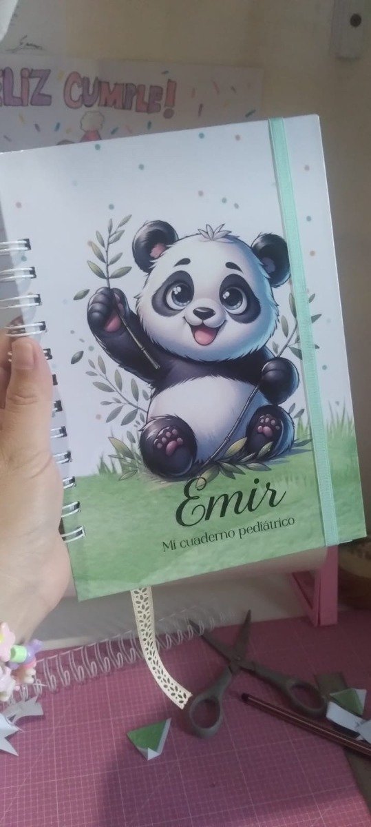 Producto - Panda - cuaderno pediátrico - 0