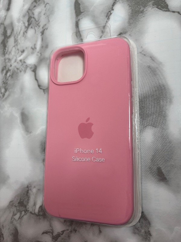 Producto - Silicone case rosa chicle iph XR