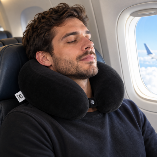 Producto - ALMOHADA DE VIAJE MEMORY DISCOVERY CALIDAD PREMIUM - 2