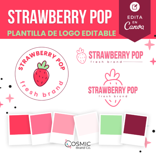 Producto - Strawberry pop LOGO