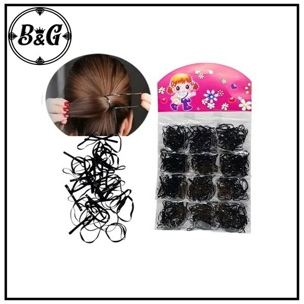 Producto - Liguitas Grandes paquete Color Negro (UNIDAD)