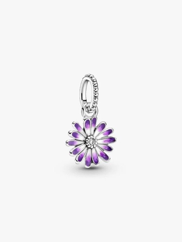 Producto - Dije Pandora Flor Violeta - 0