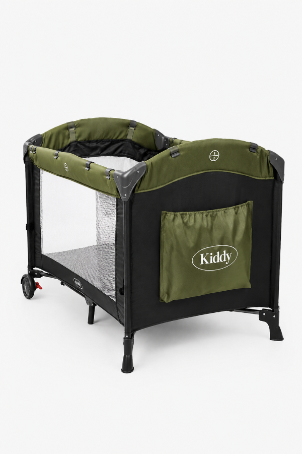 Producto - Practicuna Colecho Corralito Nido Kiddy Color Verde Sin segunda altura
