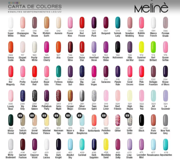Producto - Esmalte Meline Uv/Led