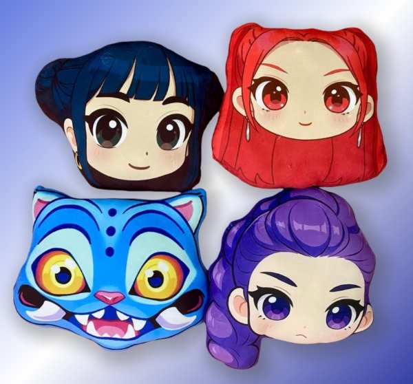 Producto - Almohadón GUERRERAS K-POP (35cm)