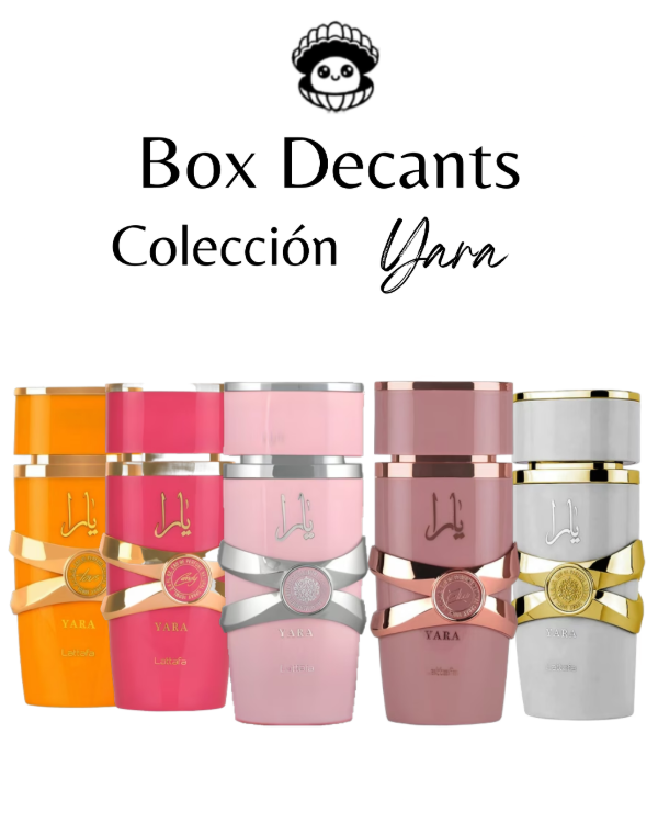 Producto - Box Decants 5 ML Colección Yara Lattafa