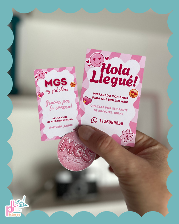 Producto - combo emprendedor - stickers, tags y tarjetas - 1