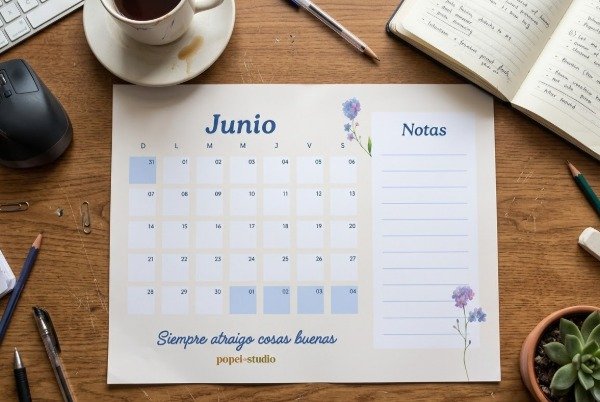 Producto - Calendario Mes por Hoja
