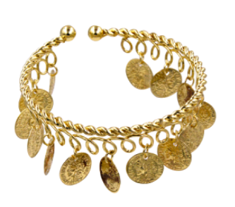 Producto - PULSERA BRAZALETE DE MONEDAS x1