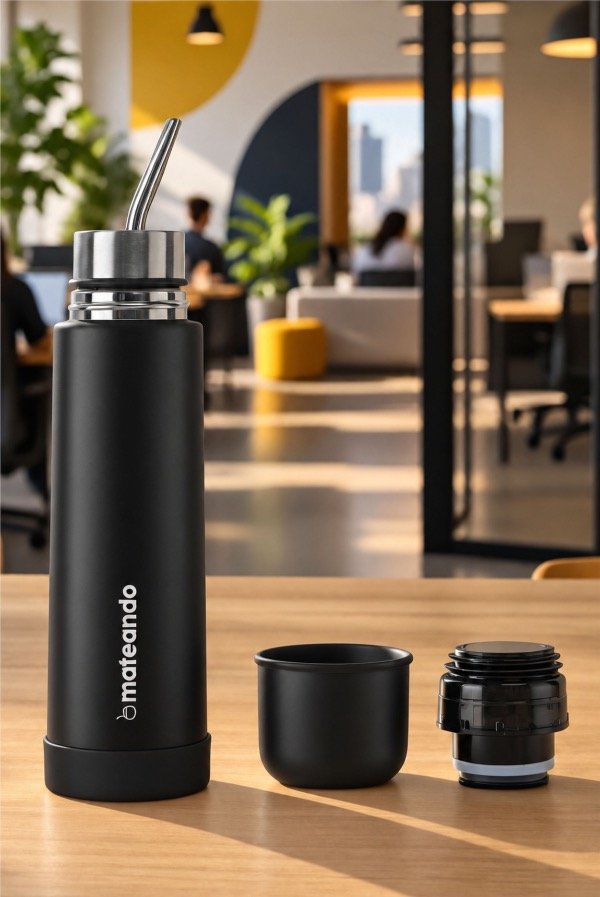 Producto - MATE LISTO AUTOCEBANTE MATEANDO - NEGRO - 0
