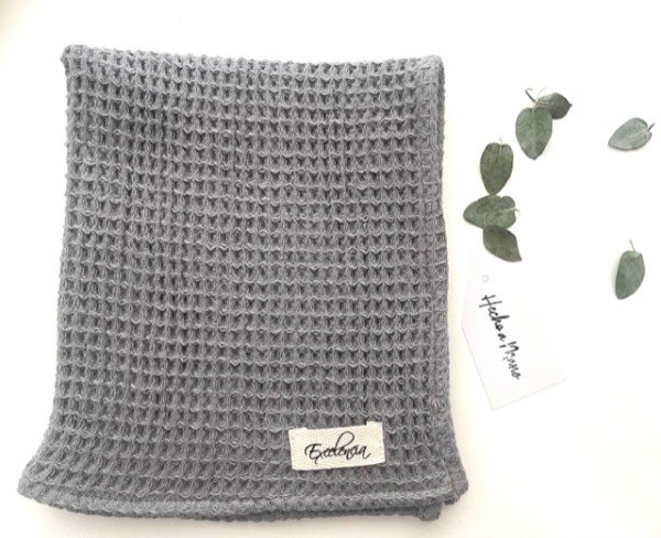 Producto - SET REPASADOR TELA WAFFLE GRIS