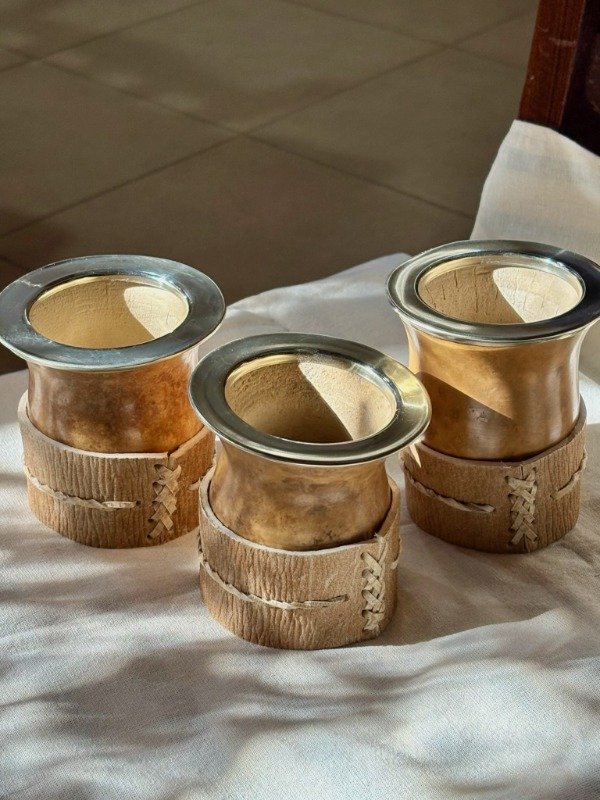 Producto - MATE CRIOLLO CAMIONERO CON VIROLA DE ALPACA - 0