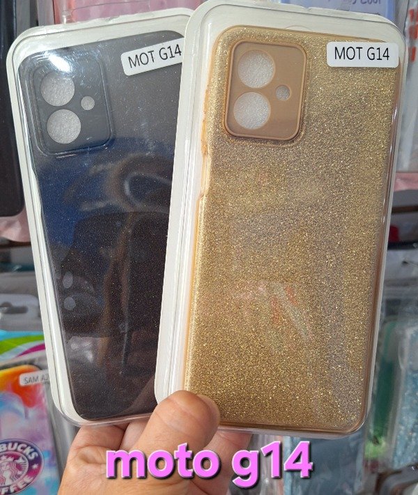 Producto - Fundas brillo blister. Moto g14