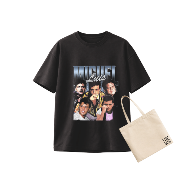 Producto - LUIS MIGUEL "COLLAGE" + TOTEBAG
