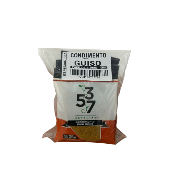Producto - COND. PARA GUISO 537 48u x 25grs