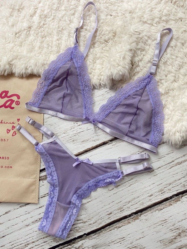 Producto - CONJUNTO ANABEL LILA