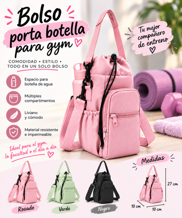 Producto - Bolso Porta Botella Gym