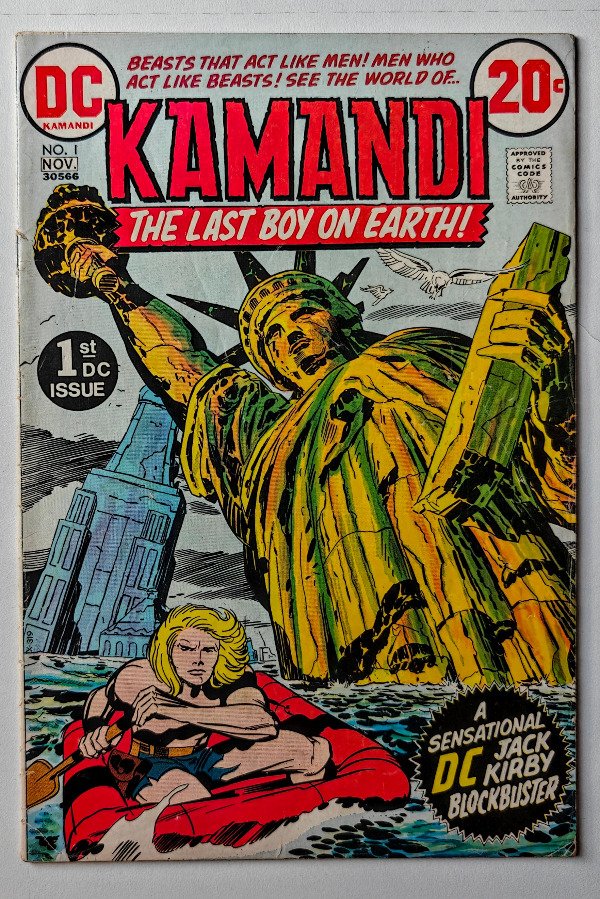 Producto - Kamandi #1 (1972) - Clásico primer número y primera aparición, por Jack Kirby