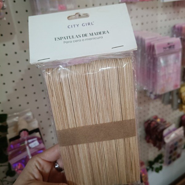 Producto - Espátulas de madera para cera
