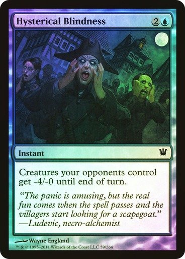 Producto - Hysterical Blindness Foil  Innistrad