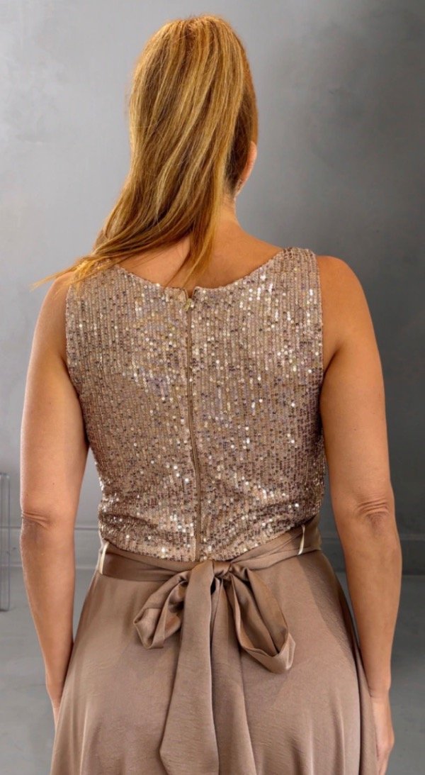 Producto - Vestido Brown and black - 3