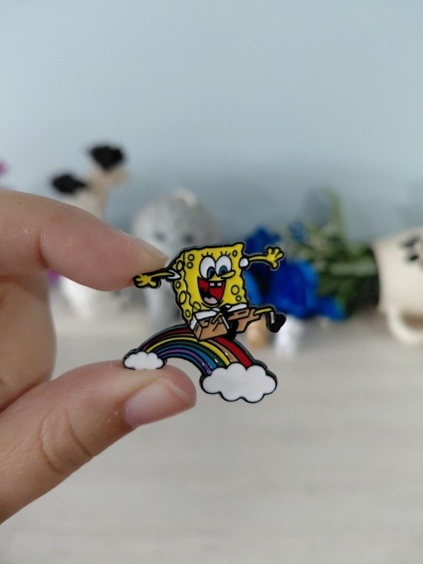 Producto - Pin metalizado - Bob Esponja #1482