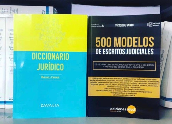 Producto - 500 modelos escritos judiciales + diccionario Jurídico zavalia.