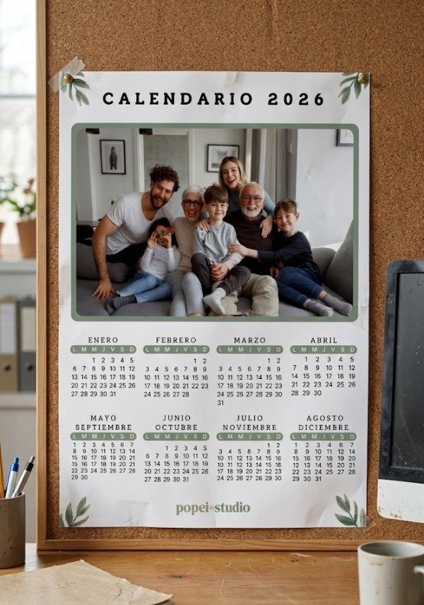 Producto - Calendario Personalizado con tu Foto