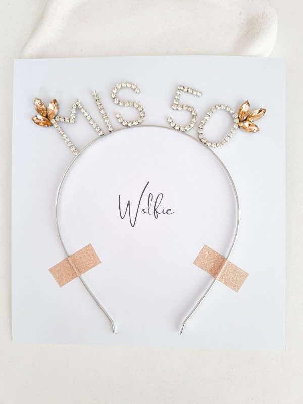 Producto - Vincha STRASS + ALGUNAS GEMAS