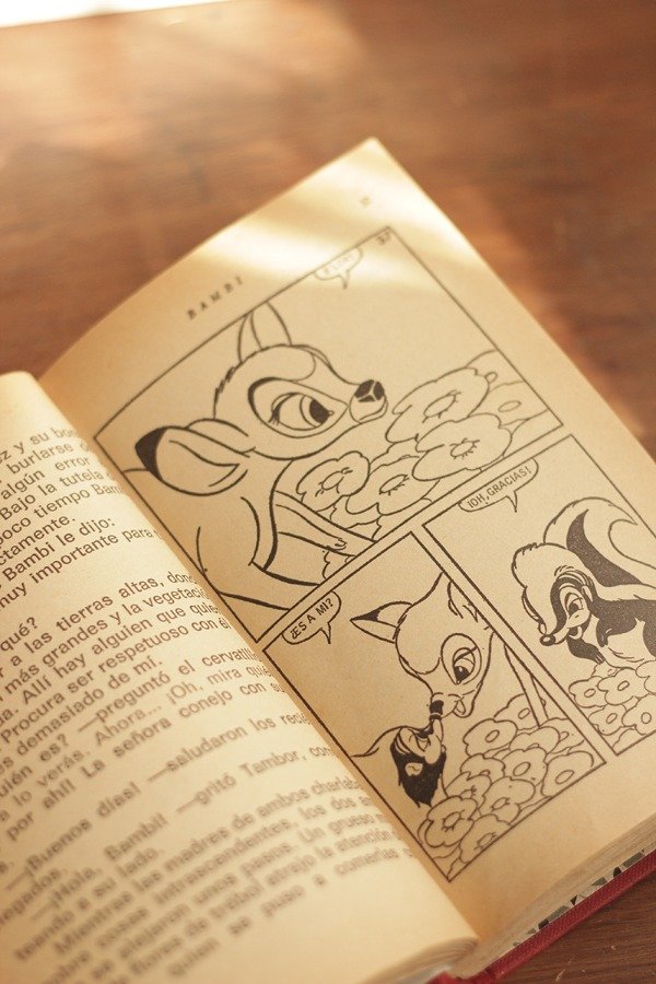 Producto - Libro para Colorear Disney Original años 70'S - Bambi y 101 Dálmatas - 2