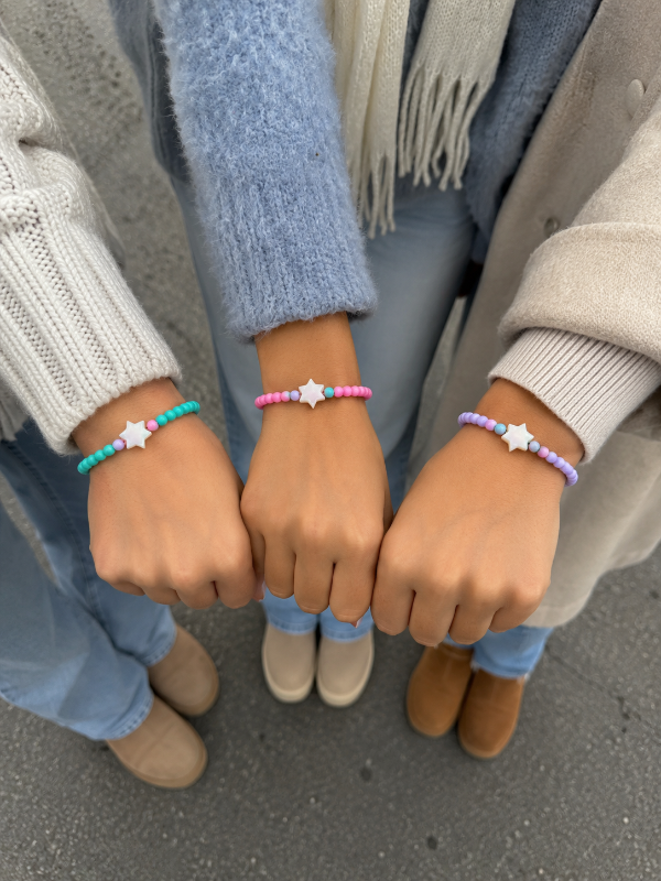 Producto - Pulseras para compartir amistad 3 estrellas - 1