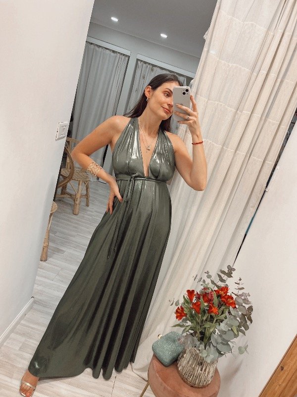 Producto - Vestido Sueña chrome verde