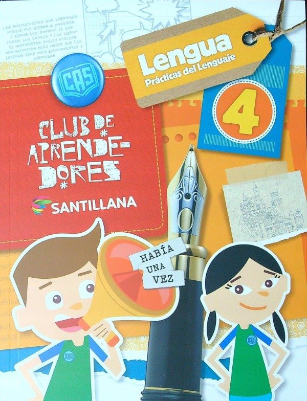 Producto - LENGUA / PRACTICA DEL LENGUAJE 4 - CLUB DE APRENDEDORES - 9789504676195