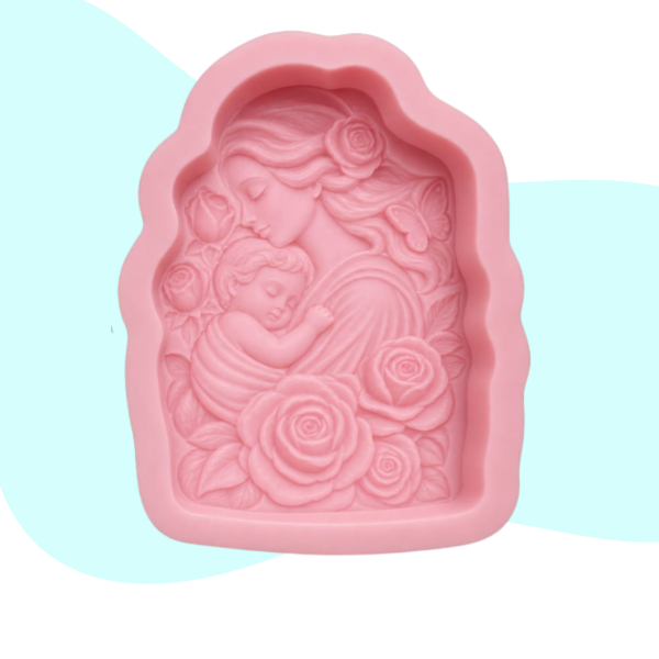 Producto - Molde Maternidad entre Rosas - 1