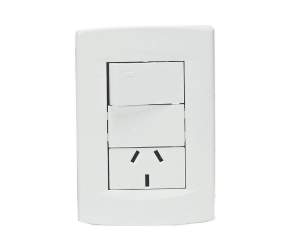 Producto - Llave de luz Sica Life 1 punto 1 toma 10A