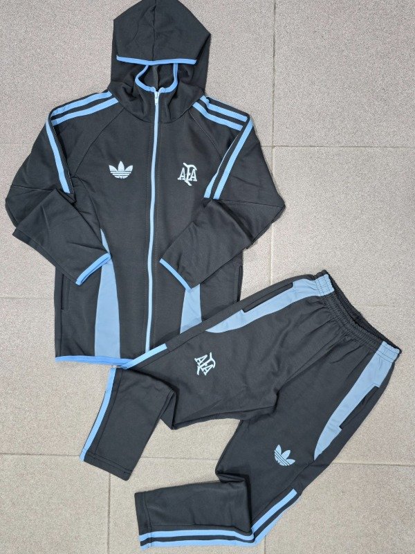 Producto - Conjunto AFA Retro Gris Niño