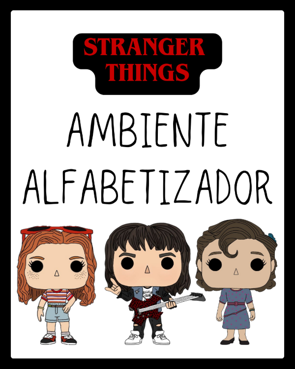 Producto - Ambiente Alfabetizador STRANGER THINGS