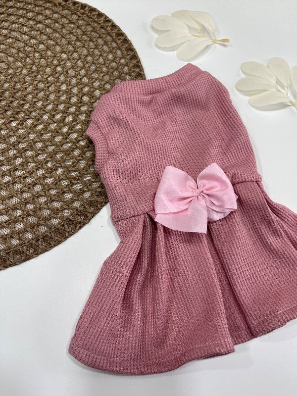 Producto - Vestido Waffle Rosa - 2