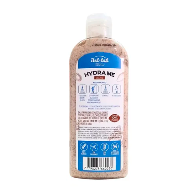 Producto - HYDRA ME BAJO LA DUCHA EXFOLIANTE - BEL LAB - 1