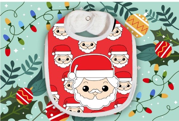 Producto - BABEROS NAVIDEÑOS CON REGALO