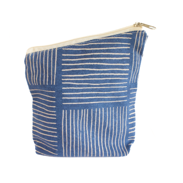 Producto - Yerbera/Porta Mate - Rayitas azul