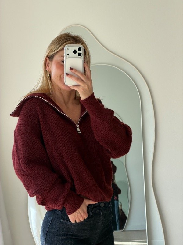Producto - SWEATER CIERRE ANGORA