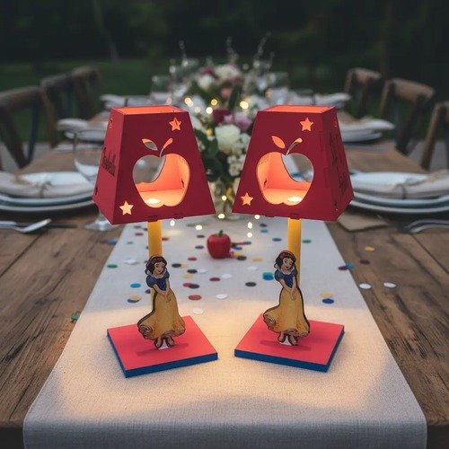 Producto - Centros De Mesa Personalizados Zenon 20u  Luz Led - 7