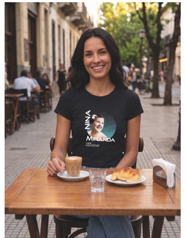 Producto - Remera Nina Miranda - Negra - 4