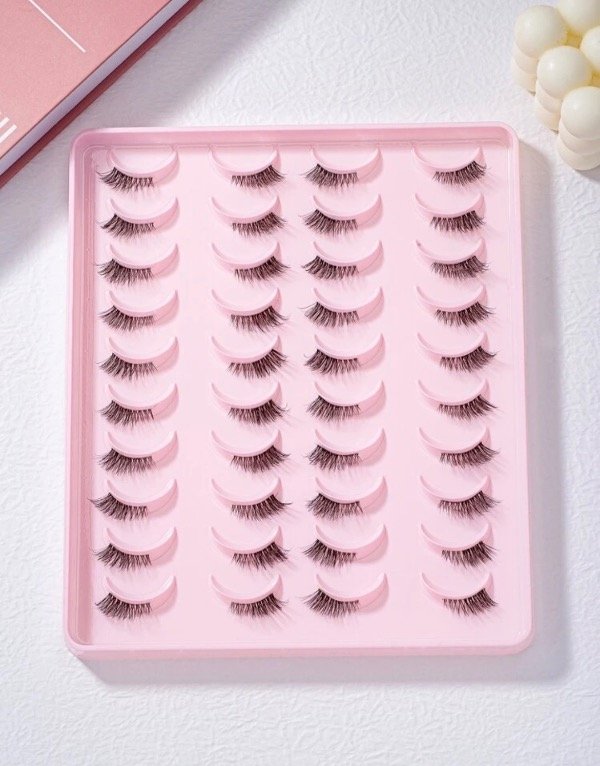 Producto - Pestañas FOXY CAT tiras transparente 20pares - 0