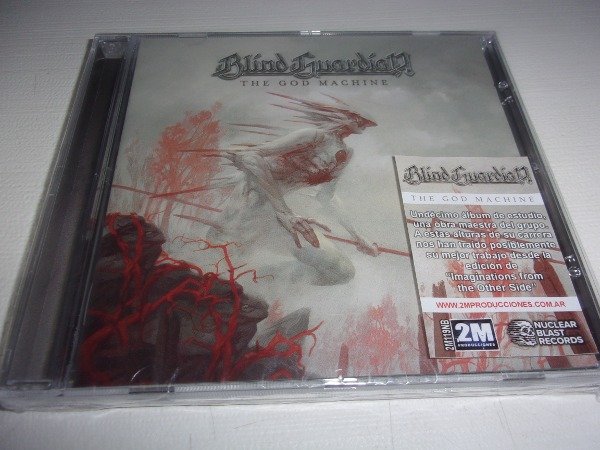 Producto - CD BLIND GUARDIAN THE GOD MACHINE NUEVO ARG F10