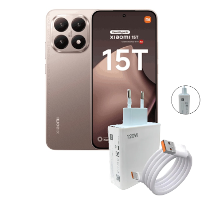 Producto - Xiaomi 15T + Cargador Xiaomi 120W