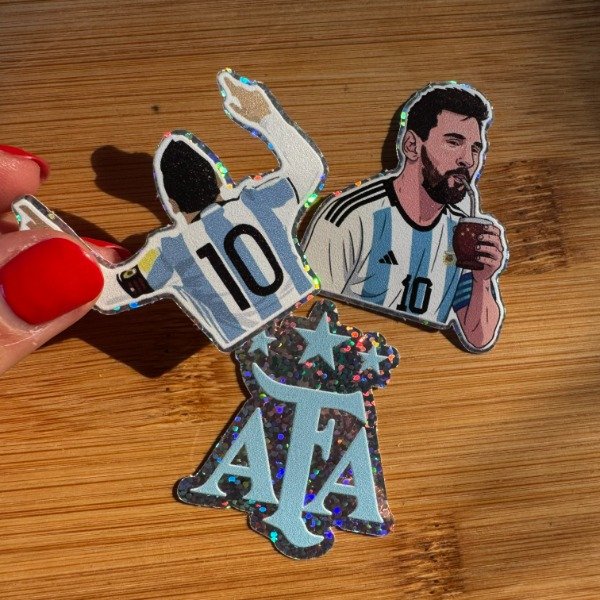 Producto - Messi - holográficos glitter