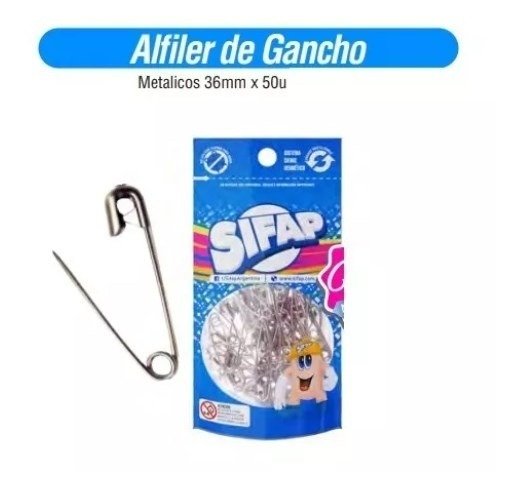 Producto - Alfiler Gancho SIFAP x 50